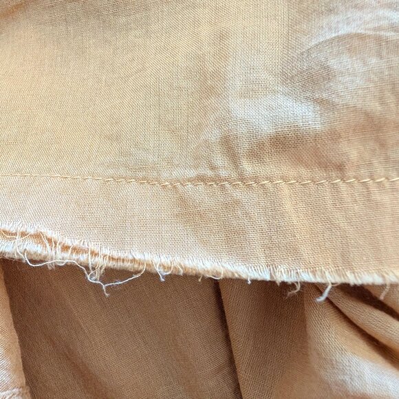 Natural Life Womens Size M Honey Yellow Gold Emma 100% Cotton Crochet Boho Top - Picture 6 of 8